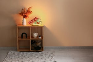 Lampe/applique neon led pizza pvc usb + interrupteur seynave