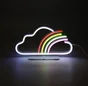 Lampe/applique neon led nuage pvc usb + interrupteur seynave