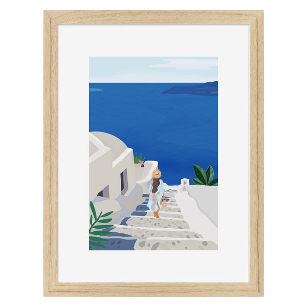 Image encadrée Balade CEANOTHE l.32 x H.42 cm