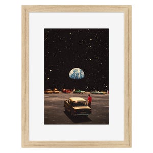 Image encadrée Planet CEANOTHE l.32 x H.42 cm