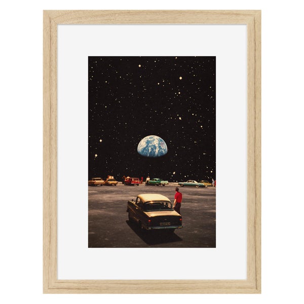 Image encadrée Planet CEANOTHE l.32 x H.42 cm
