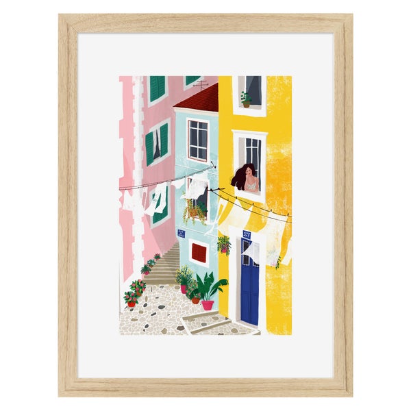 Image encadrée Holiday CEANOTHE l.32 x H.42 cm