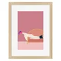 Image encadrée Décalée CEANOTHE l.32 x H.42 cm