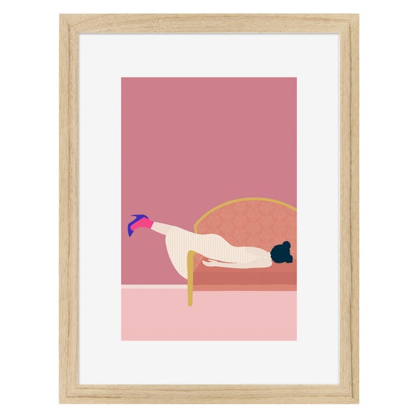 Image encadrée Décalée CEANOTHE l.32 x H.42 cm