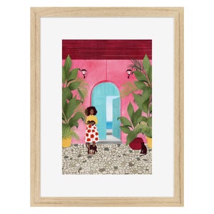 Image encadrée Life CEANOTHE l.32 x H.42 cm