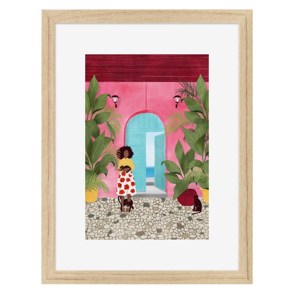 Image encadrée Life CEANOTHE l.32 x H.42 cm
