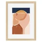Image encadrée Portrait CEANOTHE l.32 x H.42 cm