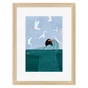 Image encadrée Bird CEANOTHE l.32 x H.42 cm