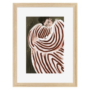 Image encadrée Graphique CEANOTHE l.32 x H.42 cm