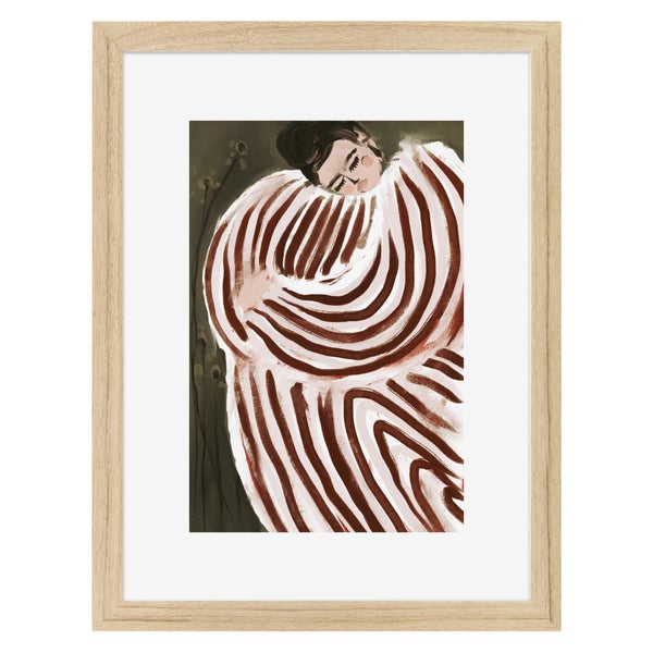 Image encadrée Graphique CEANOTHE l.32 x H.42 cm