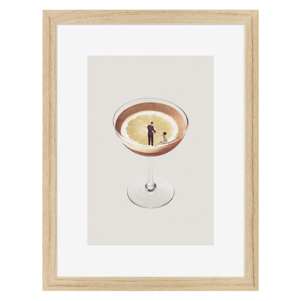 Image encadrée Drink CEANOTHE l.32 x H.42 cm