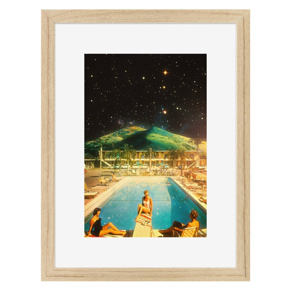 Image encadrée Rétro CEANOTHE l.32 x H.42 cm