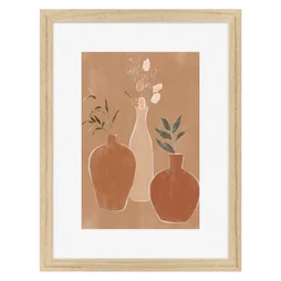 Image encadrée Flower CEANOTHE l.32 x H.42 cm