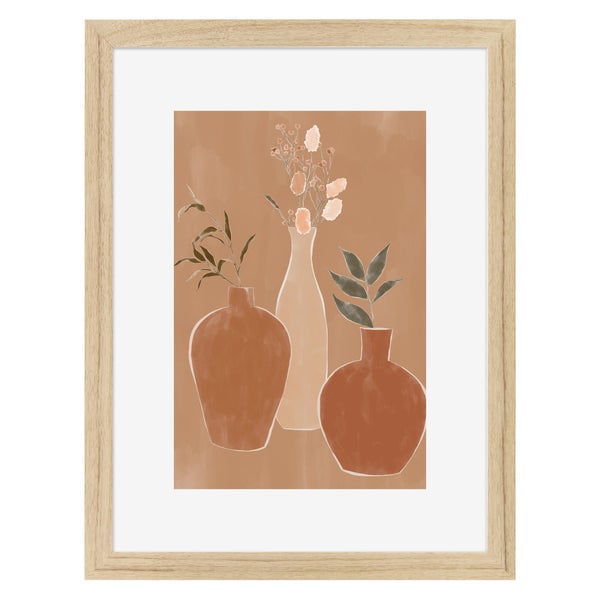 Image encadrée Flower CEANOTHE l.32 x H.42 cm