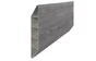 Lame persiennee PVC plaxe a emboiter Clea chene gris, L.150 x H.16 cm x Ep.30 mm