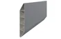 Lame persiennee composite a emboiter Clea gris clair, L.150 x H.16 cm x Ep.30 mm