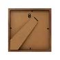 Cadre milo bois 20x20 noyer INSPIRE
