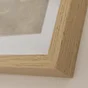 Cadre milo bois 20x20 chêne clair INSPIRE