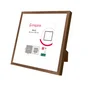 Cadre milo bois 30x30 noyer INSPIRE