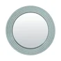 Miroir rond résine bleu clair Color diam.14.5 cm