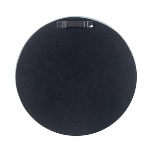 Miroir rond résine bleu clair Color diam.14.5 cm