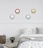 Miroir rond résine lilas Color diam.14.5 cm