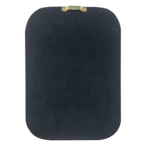 Miroir rectangulaire résine bleu clair Color, l.15.5 x H.22 cm