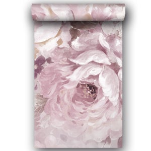 Papier peint panoramique Petal Coloma rose l.159 x H.280 cm