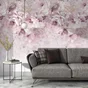 Papier peint panoramique Petal Coloma rose l.159 x H.280 cm