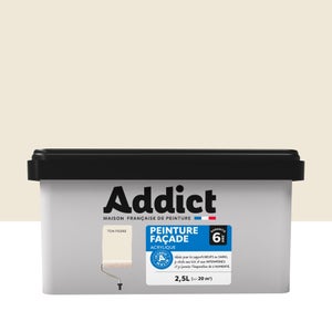 Peinture extérieure façade , ADDICT ton pierre 2.5l