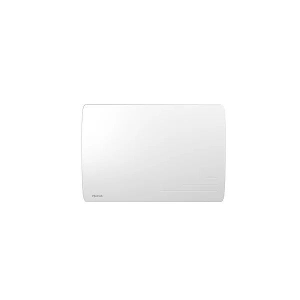 Radiateur electrique inertie Sèche indigo 1000w horizontal blanc