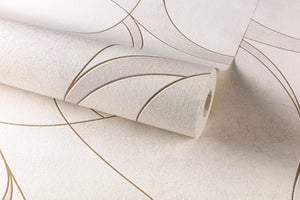 Papier peint Uptown  blanc