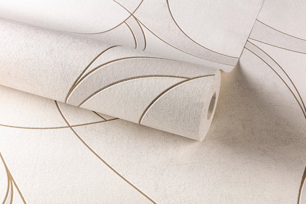 Papier peint Uptown  blanc
