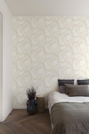 Papier peint Uptown blanc