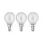 Ampoule led spherique e14 3,8w=60w 806lm depolie 4000k classe a x3 lxm