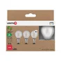 Ampoule led spherique e14 3,8w=60w 806lm depolie 4000k classe a x3 lxm