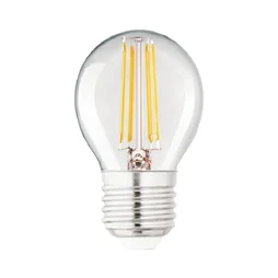 Ampoule led spherique verre e27 3,4=40w 470lm claire 2700k lexman