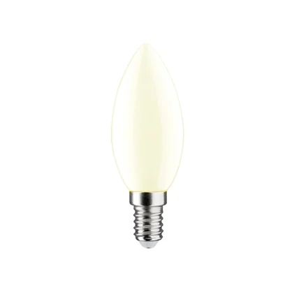 Ampoule led flamme verre e14 1,8w=25w 250lm depolie 2700k lexman
