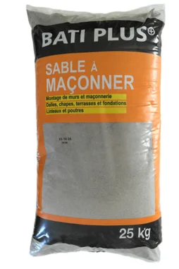 sable à batir bati plus 25kg