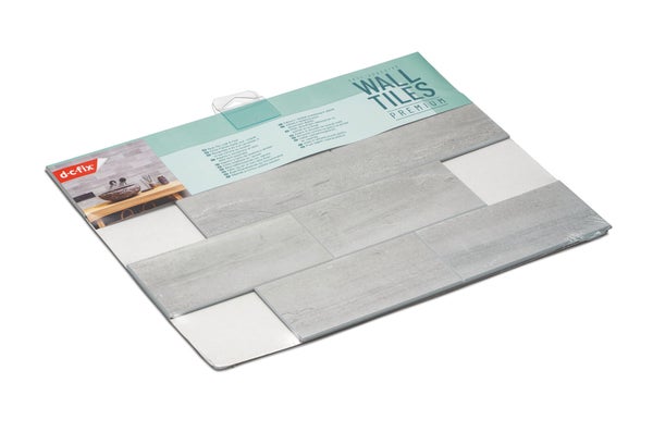 Crédence adhésive wall tiles premium concrète 30,5x30,5 d-c-fix