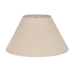 Abat-jour FE H.30 cm, diam.50 cm coton, pyla COREP