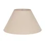 Abat-jour FE H.30 cm, diam.50 cm coton, pyla COREP