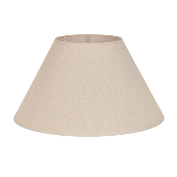 Abat-jour FE H.30 cm, diam.50 cm coton, pyla COREP