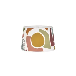 Abat-jour FAA H.20 cm, diam.25 cm coton, matisse COREP