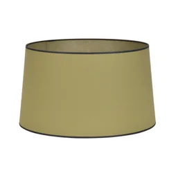 Abat-jour FAA H.26 cm, diam.45 cm coton, kaki COREP