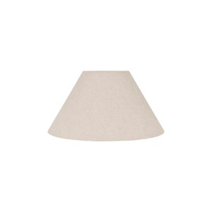 Abat-jour FE H.17 cm, diam.30 cm coton, pyla COREP