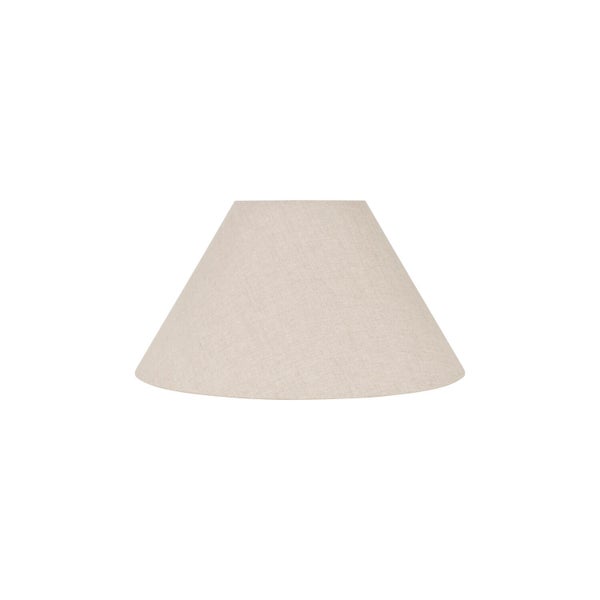 Abat-jour FE H.17 cm, diam.30 cm coton, pyla COREP
