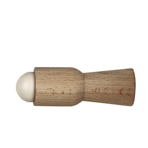 Lot de 2 butées de porte à visser bois ALPERTEC effet bois