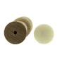 Lot de 2 butées de porte à visser bois ALPERTEC effet bois
