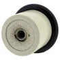 Lot de 4 butées de porte à coller bois ALPERTEC blanc